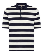 Load image into Gallery viewer, Men&#39;s Rock Polo Cotton Cashmere T-Shirt Stripe
