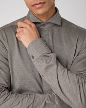 Load image into Gallery viewer, Men&#39;s Antibes Cotton Cashmere Polo Shirt Taupe Brown
