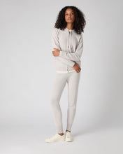 Load image into Gallery viewer, N.Peal Women&#39;s Ada Cashmere Hoodie Pebble Grey
