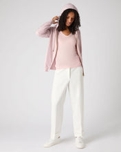 Load image into Gallery viewer, N.Peal Women&#39;s Ada Cashmere Hoodie Quartz Pink

