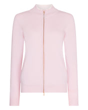 Load image into Gallery viewer, N.Peal Women&#39;s Alisa Full Zip Cashmere Cardigan Quartz Pink
