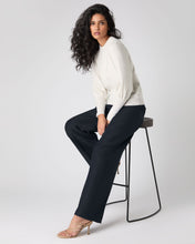 Load image into Gallery viewer, N.Peal Women&#39;s Gathered Sleeve Cashmere Jumper Ivory White Sparkle
