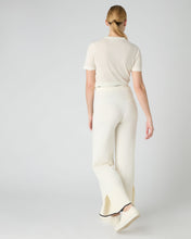 Load image into Gallery viewer, N.Peal Women&#39;s Cotton Cashmere Trouser New Ivory White
