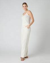 Load image into Gallery viewer, N.Peal Women&#39;s Cotton Cashmere Camisole New Ivory White
