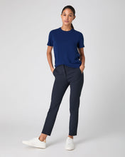 Load image into Gallery viewer, N.Peal Women&#39;s Lottie Cashmere T-Shirt French Blue
