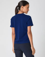 Load image into Gallery viewer, N.Peal Women&#39;s Lottie Cashmere T-Shirt French Blue

