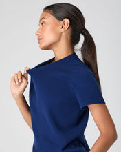 Load image into Gallery viewer, N.Peal Women&#39;s Lottie Cashmere T-Shirt French Blue
