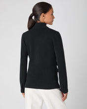 Load image into Gallery viewer, N.Peal Women&#39;s Wool Cashmere Blazer Black
