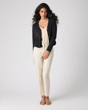 Load image into Gallery viewer, N.Peal Women&#39;s Superfine Cashmere V Neck Cardigan Black
