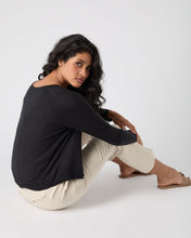 Load image into Gallery viewer, N.Peal Women&#39;s Superfine Cashmere V Neck Cardigan Black
