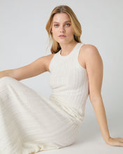 Load image into Gallery viewer, N.Peal Women&#39;s Cotton Cashmere Silk Tank Top New Ivory White

