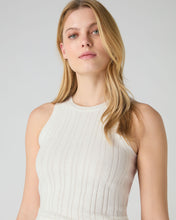 Load image into Gallery viewer, N.Peal Women&#39;s Cotton Cashmere Silk Tank Top New Ivory White
