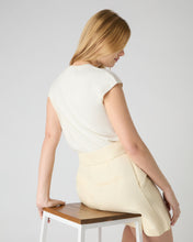 Load image into Gallery viewer, Women&#39;s Cotton Cashmere Silk Top New Ivory
