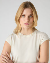 Load image into Gallery viewer, Women&#39;s Cotton Cashmere Silk Top New Ivory
