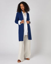 Load image into Gallery viewer, Women&#39;s Abbey Cashmere Cardigan French Blue
