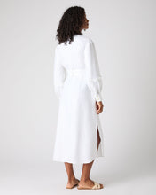 Load image into Gallery viewer, N.Peal Women&#39;s Willow Linen Dress White
