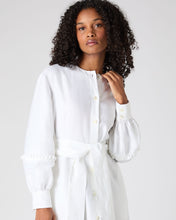 Load image into Gallery viewer, N.Peal Women&#39;s Willow Linen Dress White
