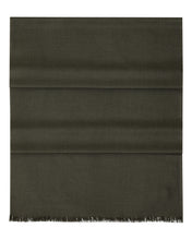 Load image into Gallery viewer, N.Peal Women's Pashmina Cashmere Stole Arabica Khaki Green
