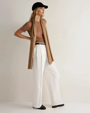 Load image into Gallery viewer, N.Peal Women's Pashmina Cashmere Stole Dark Tan Brown
