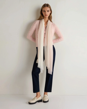 Load image into Gallery viewer, N.Peal Women's Dip Dye Cashmere Scarf Blossom Pink
