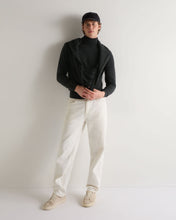Load image into Gallery viewer, N.Peal Men's Trafalgar Roll Neck Cashmere Jumper Dark Charcoal Grey
