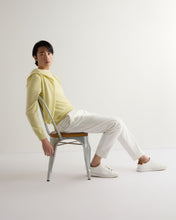 Load image into Gallery viewer, N.Peal Men's Oxford Round Neck Cashmere Jumper Granita Yellow
