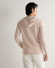 Load image into Gallery viewer, N.Peal Men's Ladbroke Cashmere Hoodie Ecru White
