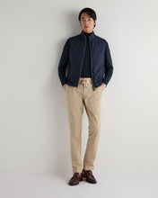 Load image into Gallery viewer, N.Peal Men's Mayfair Turtle Neck Cashmere Jumper Indigo Blue
