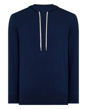 Load image into Gallery viewer, N.Peal Men's Cotton Cashere Silk Hoodie French Blue
