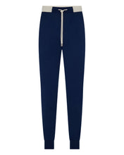 Load image into Gallery viewer, N.Peal Men's Cotton Cashmere Silk Jogger French Blue
