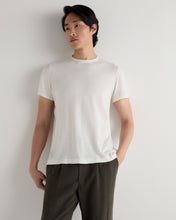 Load image into Gallery viewer, N.Peal Men's Cotton T-Shirt White
