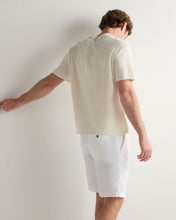 Load image into Gallery viewer, N.Peal Men's Cuban Relaxed Linen Collar Shirt New Ivory White
