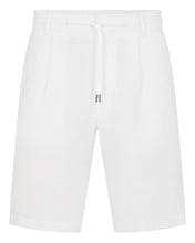 Load image into Gallery viewer, N.Peal Men's Atrani Linen Short White
