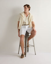 Load image into Gallery viewer, N.Peal Men's Atrani Linen Short White
