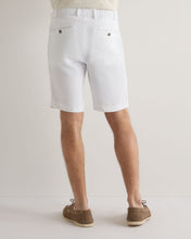 Load image into Gallery viewer, N.Peal Men's Atrani Linen Short White
