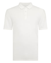 Load image into Gallery viewer, N.Peal Men's Hove Cotton Polo White
