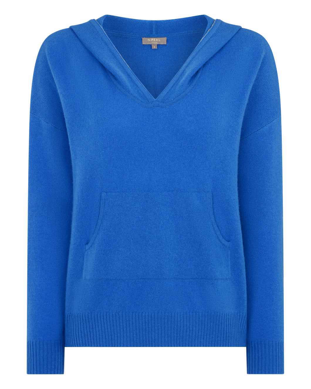 Gauzy Metal Edge Hoodie Sonic Blue