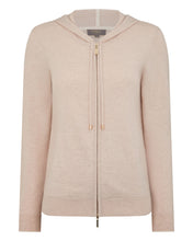 Load image into Gallery viewer, N.Peal Women's Ada Cashmere Hoodie Ecru White
