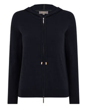 Load image into Gallery viewer, N.Peal Women's Ada Cashmere Hoodie Navy Blue
