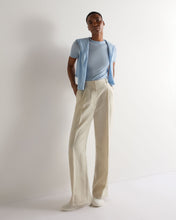 Load image into Gallery viewer, N.Peal Women's Isla Superfine Cashmere T-Shirt Pale Blue
