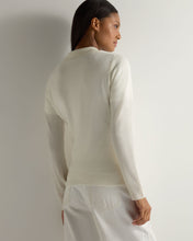 Load image into Gallery viewer, Gauzy Collared Sweater New Ivory
