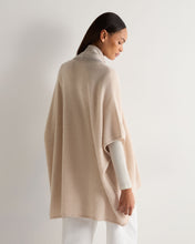Load image into Gallery viewer, N.Peal Women's Metal Rib Cashmere Cardigan Ecru White
