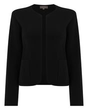 Load image into Gallery viewer, N.Peal Women's Milano Cashmere Jacket Black
