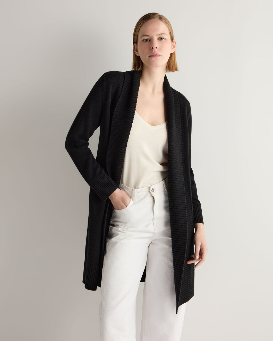 Women's Abbey Cashmere Cardigan Black