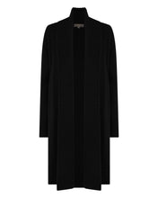 Load image into Gallery viewer, N.Peal Women's Abbey Cashmere Cardigan Black
