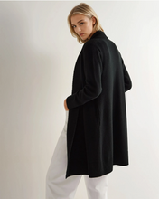 Load image into Gallery viewer, N.Peal Women's Abbey Cashmere Cardigan Black
