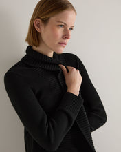 Load image into Gallery viewer, Women&#39;s Abbey Cashmere Cardigan Black
