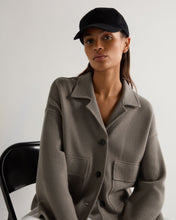 Load image into Gallery viewer, N.Peal Women's Safari Milano Cashmere Jacket Vintage Khaki Green
