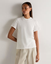 Load image into Gallery viewer, N.Peal Women's Cotton T-Shirt White
