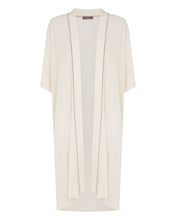 Load image into Gallery viewer, N.Peal Women's Linen Blend Kaftan New Ivory White
